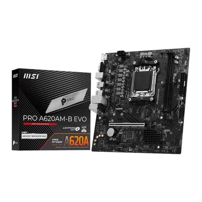 Msi Pro A620am-B Evo Am5 M-Atx Motherboard 1