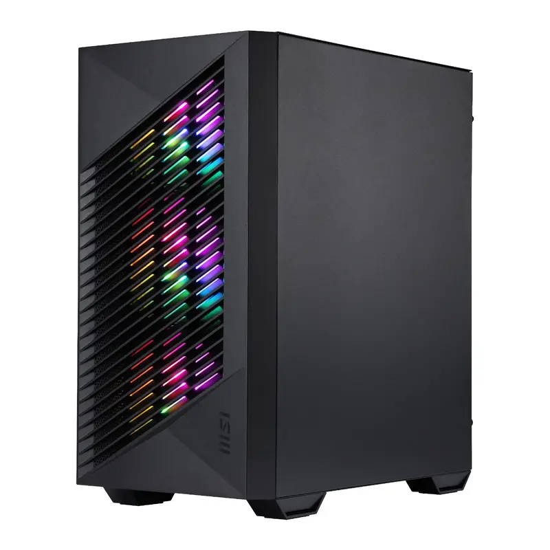 Msi Pro Forge M050a Micro-Atx Gaming Chassis - Black 2