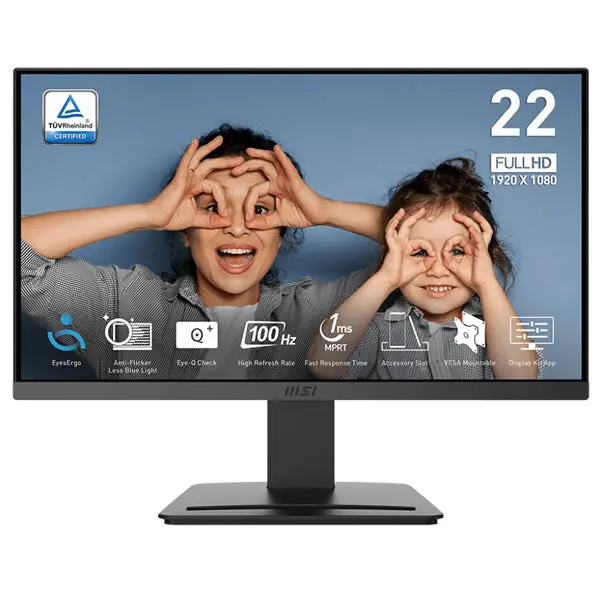 Msi Pro | Mp223-E2 | 21.45" Fhd | Business & Productivity Monitor 1