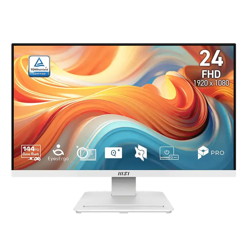 Msi Pro | Mp2412w E14v | 23.8" | Full Hd Casual Gaming Monitor - White 1