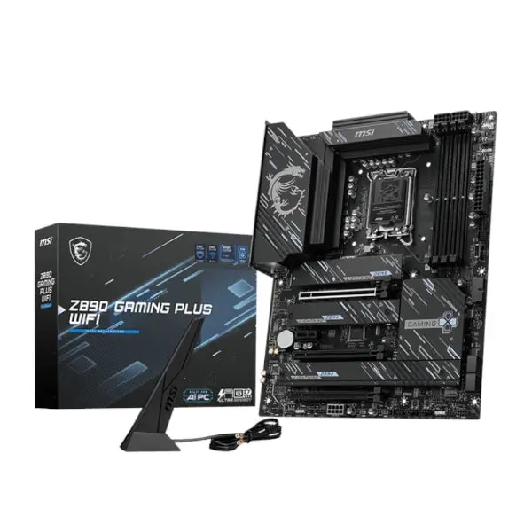 Msi Z890 Gaming Plus Wifi Ddr5 Intel Lga1851 Atx Gaming Motherboard 1