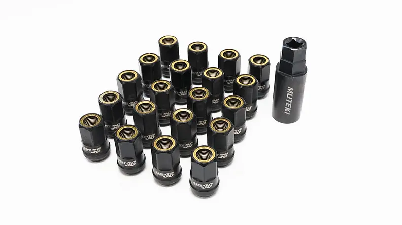 Muteki Hr38 Open End Lug Nuts M12x1.50 1