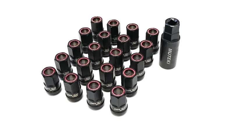 Muteki Hr38 Open End Lug Nuts M12x1.50 6