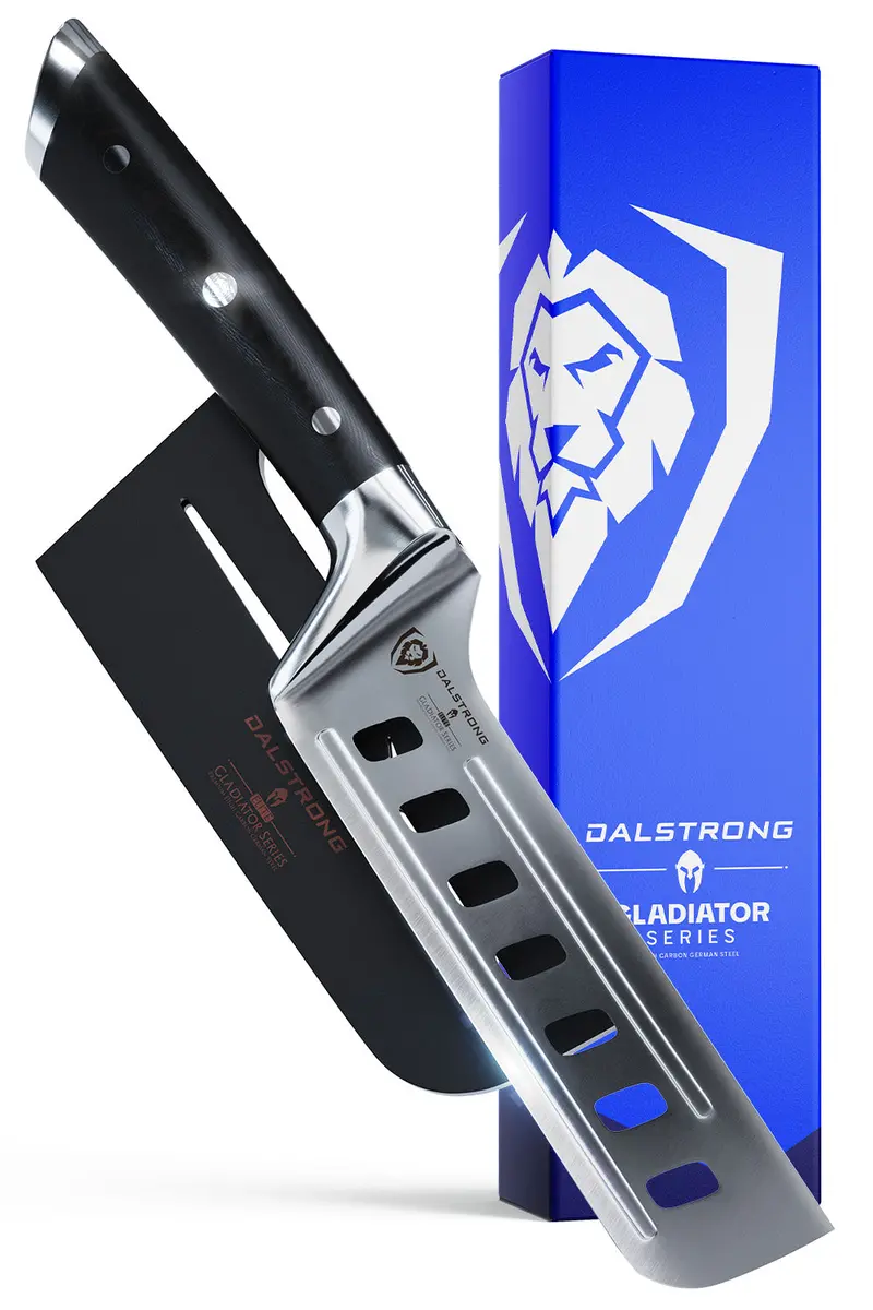 Nakiri Asian Vegetable Knife 6" | Offset Blade | Gladiator Series | Nsf Certified | Dalstrong © 1