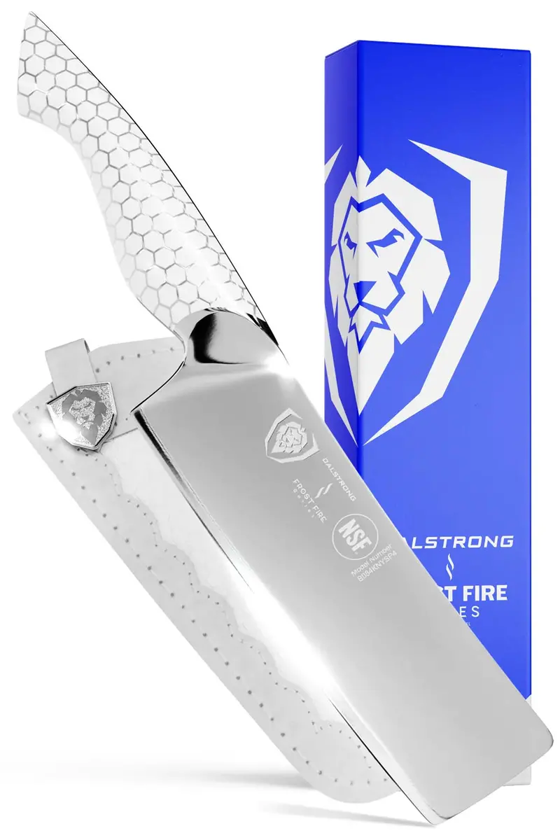 Nakiri Knife 6.5" | Frost Fire Series | Nsf Certified | Dalstrong © 1