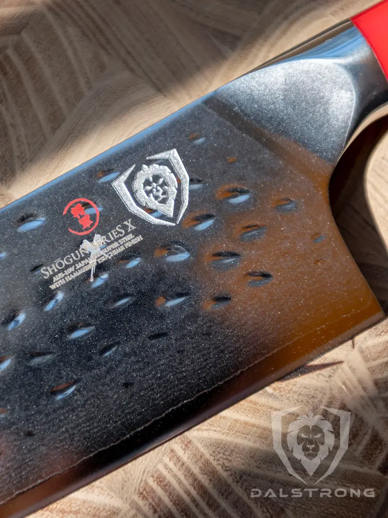 Nakiri Vegetable Knife 6" | Crimson Red Abs Handle | Shogun Series | X | Dalstrong © 2