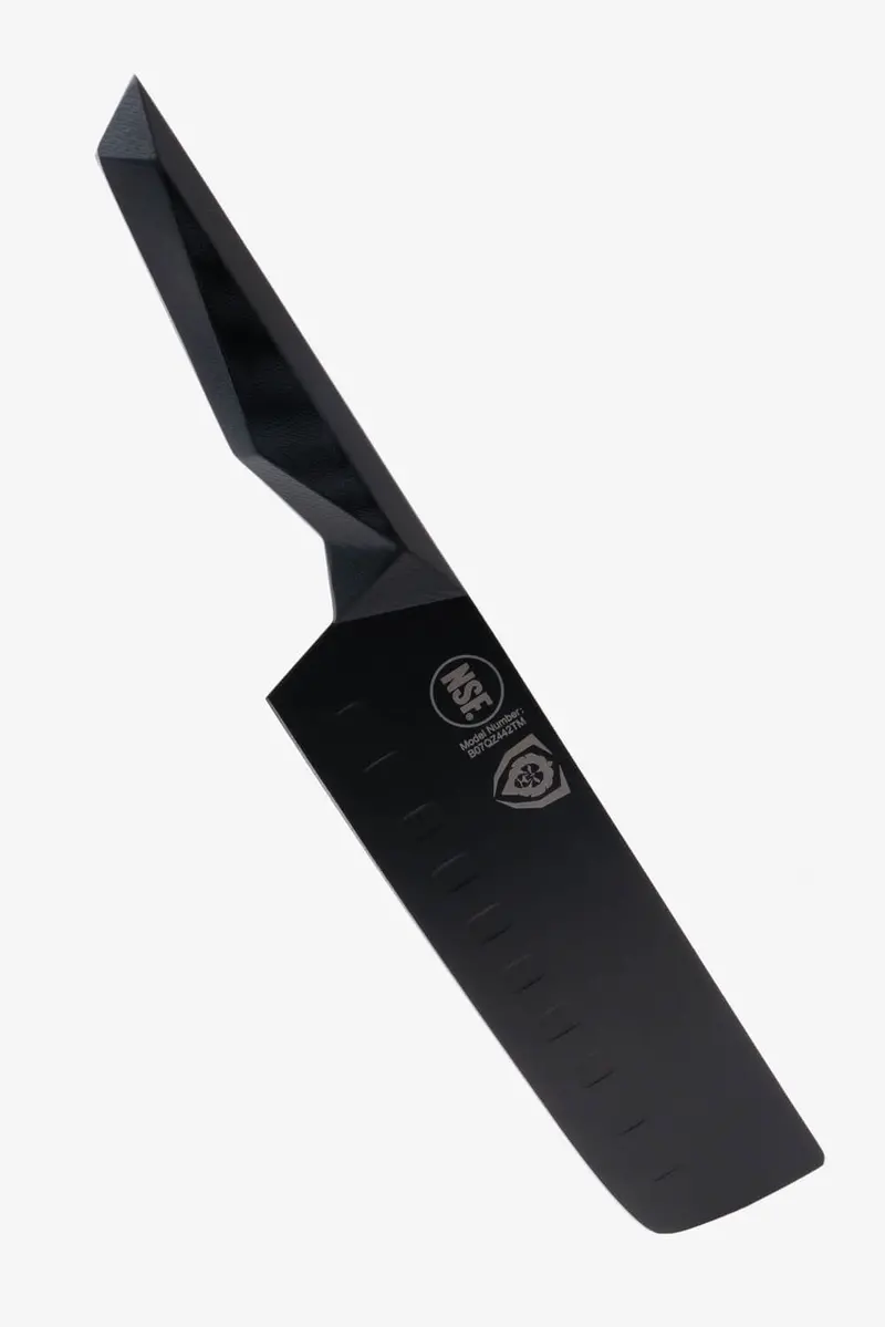 Nakiri Vegetable Knife 7" | Shadow Black Series | Nsf Certified | Dalstrong © 1