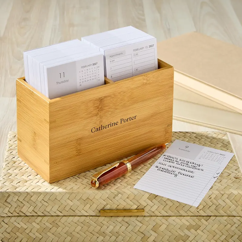 Nantucket Note Card Box With 2027 Calendar Cards 4