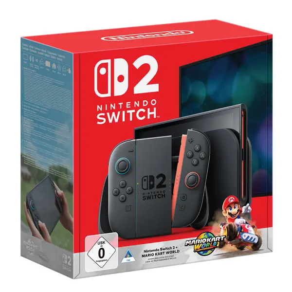 Nintendo Switch 2 + Mario Kart World Bundle 1