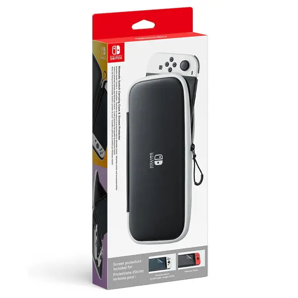 Nintendo Switch Oled Case + Screen Protector 1