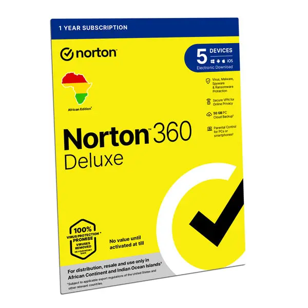 Norton Lifelock 360 Deluxe Nd 50Gb 1U/5D/1Y 1