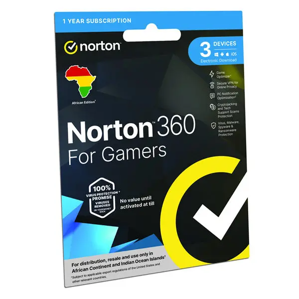 Norton Lifelock 360 For Gamers Nd 50Gb 1U/3D/1Y 1