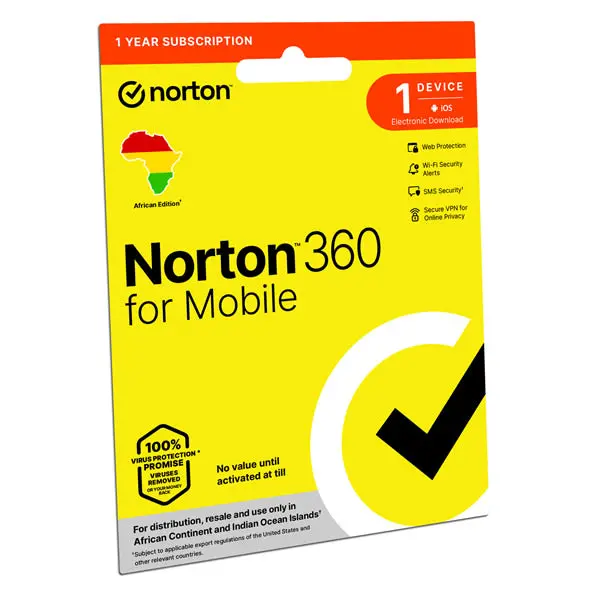 Norton Lifelock 360 Mobile Nd 1U/1D/1Y 1