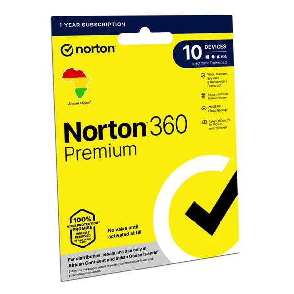 Norton Lifelock 360 Premium Nd 75Gb 1U/10D/1Y 1