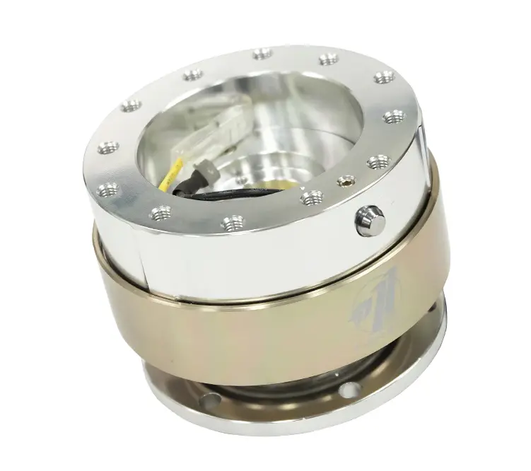 Nrg Gen 1.5 Silver/Titanium Ring Steering Wheel Quick Release 1
