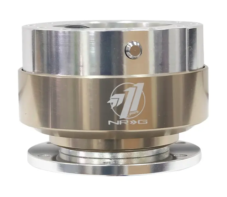Nrg Gen 1.5 Silver/Titanium Ring Steering Wheel Quick Release 2