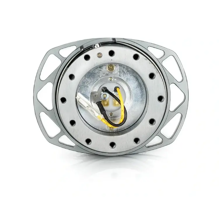 Nrg Race Handle Gunmetal/Gunmetal Ring Steering Wheel Quick Release 2