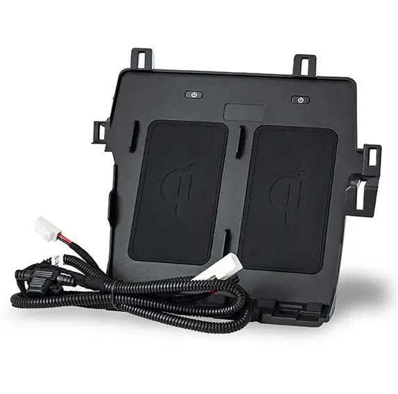 Nsv Dual Wireless 10 Watt Qi Phone Charger For 2022+ Toyota Tundra & 2023+ Toyota Sequoia 1