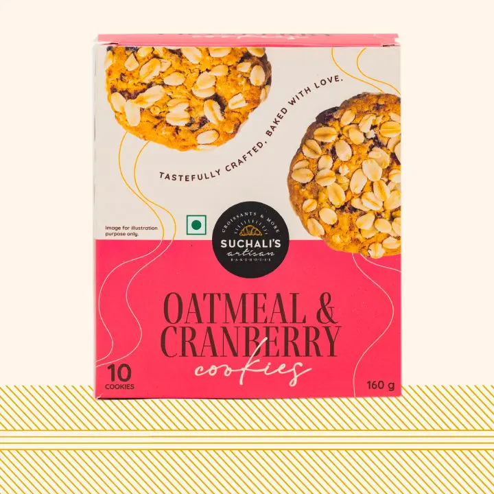 Oatmeal & Cranberry Cookies 1