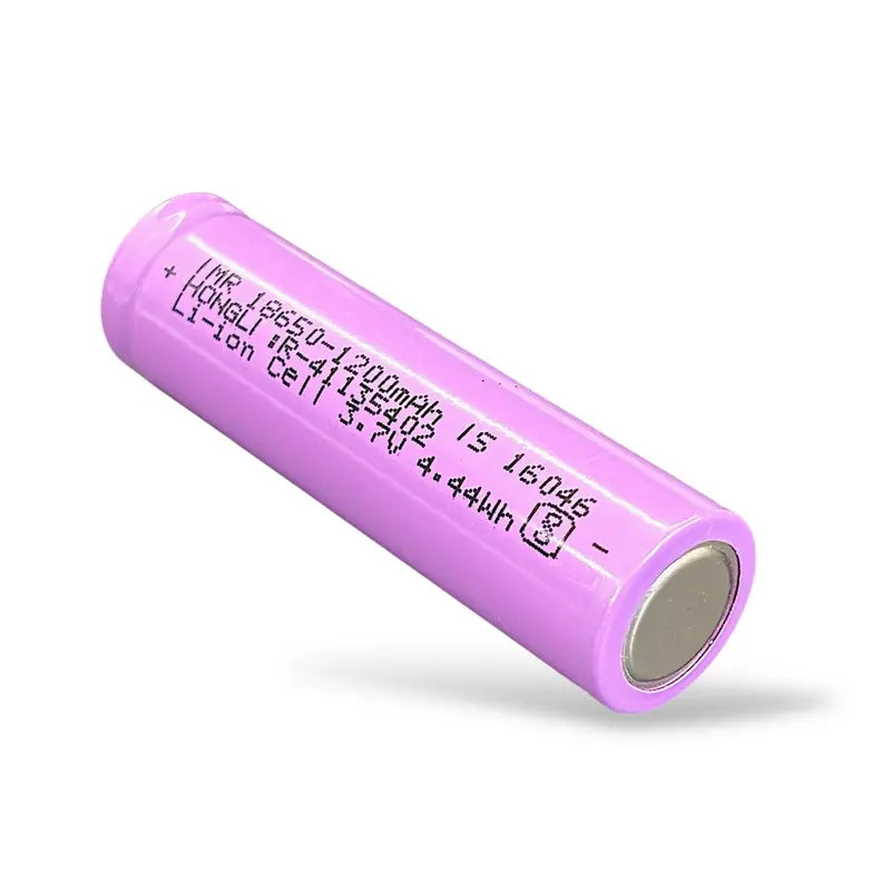Original Hongli 1200Mah 18650 Battery 3.7V Li-Ion Rechargeable 4.44Wh Laptop Battery 3.7V 1