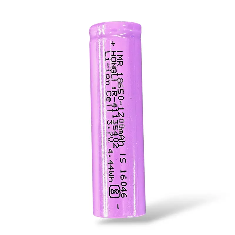 Original Hongli 1200Mah 18650 Battery 3.7V Li-Ion Rechargeable 4.44Wh Laptop Battery 3.7V 2