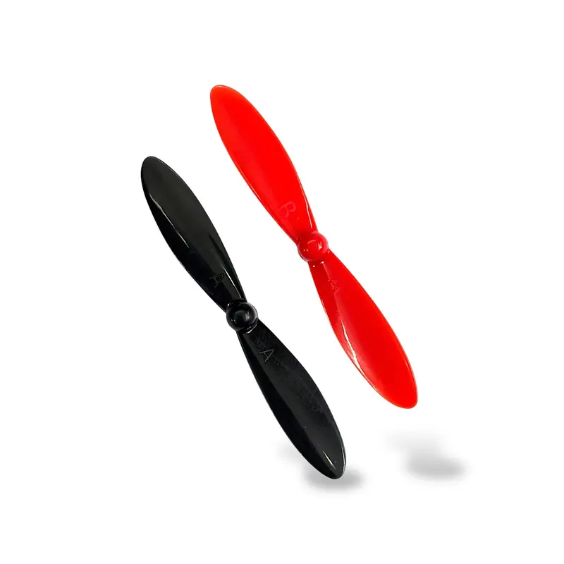 Original Mini Propeller Pair | Red And Black Clockwise Pack Of 2 For 8Mm Motor 1