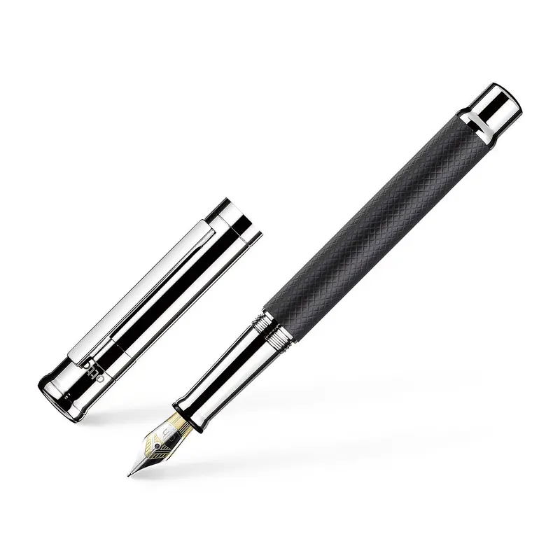 Otto Hut D04 Checkered Fountain Pen 1