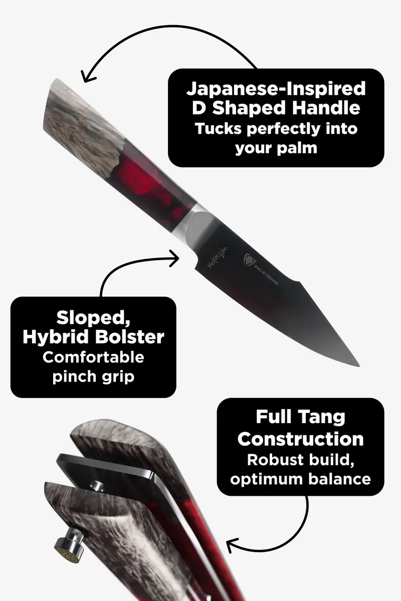 Paring Knife 4" | Spartan Ghost™ Series | Dalstrong © 2