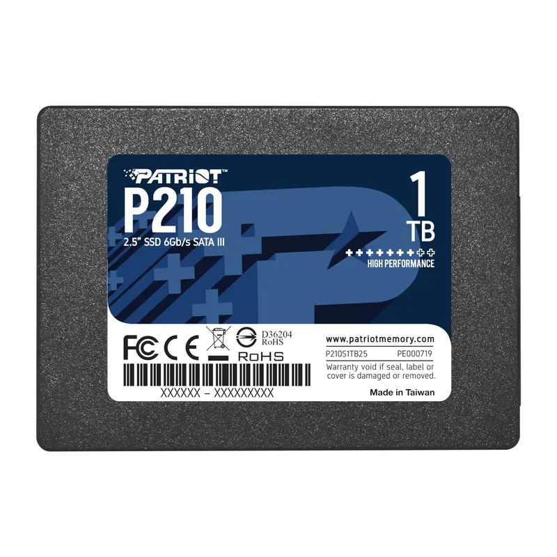 Patriot P210 1Tb 2.5 Inch Sataiii Ssd 1