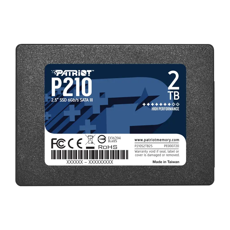 Patriot P210 2Tb 2.5 Inch Sataiii Ssd 1