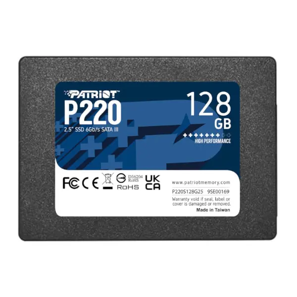 Patriot P220 128Gb 2.5" Ssd 1