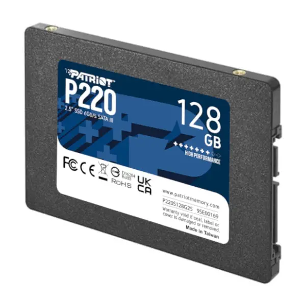 Patriot P220 128Gb 2.5" Ssd 2