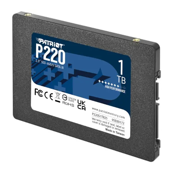 Patriot P220 1Tb 2.5" Ssd 2
