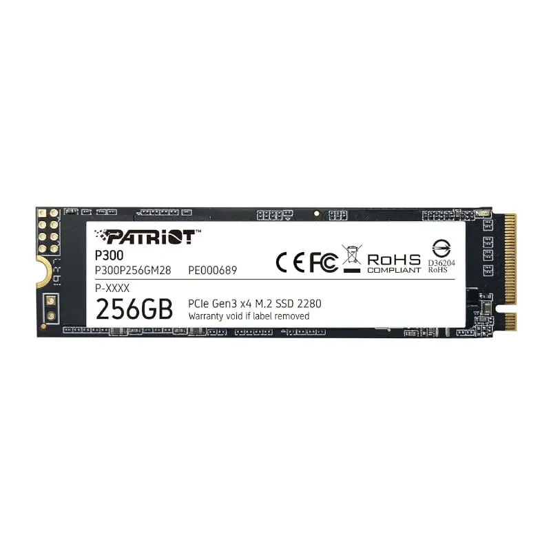 Patriot P300 256Gb M.2 Pcie Nvme Ssd 1