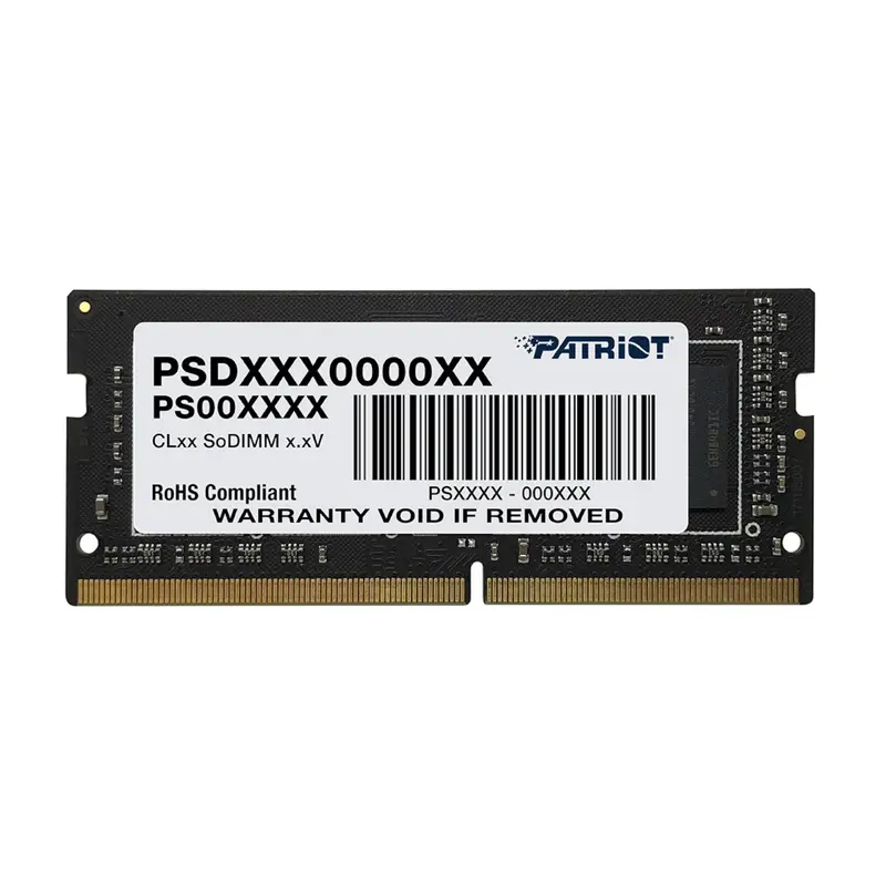 Patriot Signature Line 16Gb 3200Mhz Ddr4 Single Rank Sodimm Notebook Memory 1