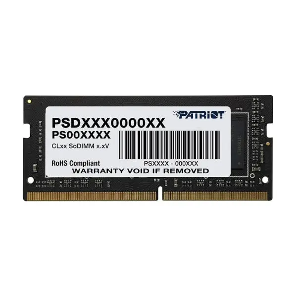 Patriot Signature Line 32Gb 3200Mhz Ddr4 Dual Rank Sodimm Notebook Memory 1
