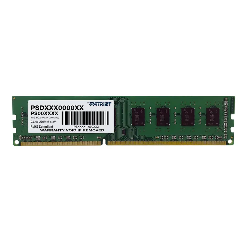 Patriot Signature Line 4Gb 1600Mhz Ddr3 Single Rank Desktop Memory 1