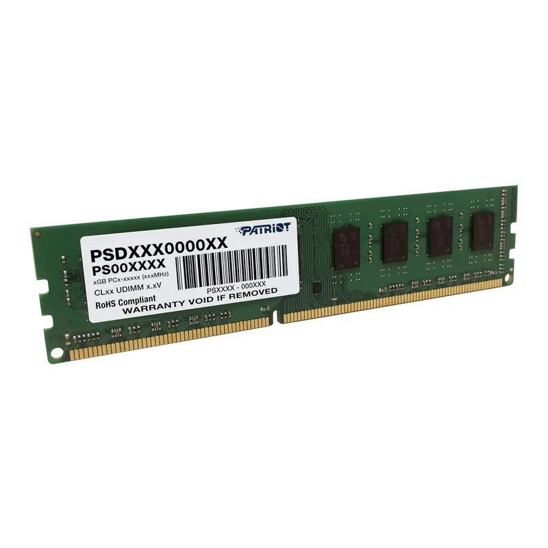 Patriot Signature Line 4Gb 1600Mhz Ddr3 Single Rank Desktop Memory 2