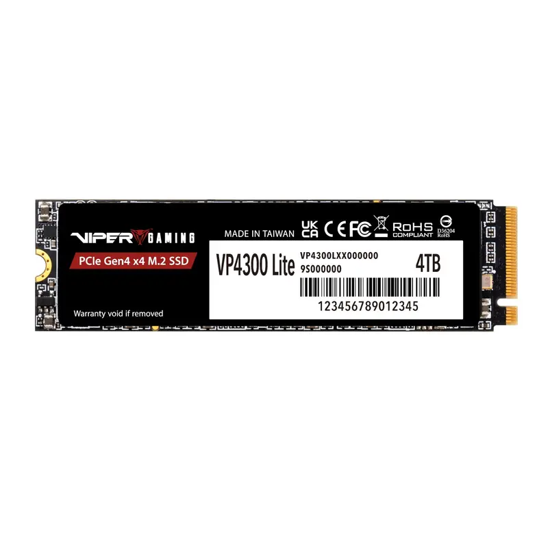 Patriot Vp4300 Lite 4Tb M.2 Pcie Gen 4 X4 Nvme Ssd 1