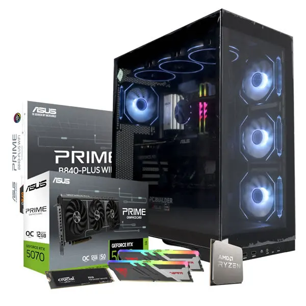 Pcbuilder | Amd Ryzen 5 7600 | Maverick | 32Gb Ram | 1Tb Ssd | Rtx 5070 12Gb | Windows 1 1 Home 1