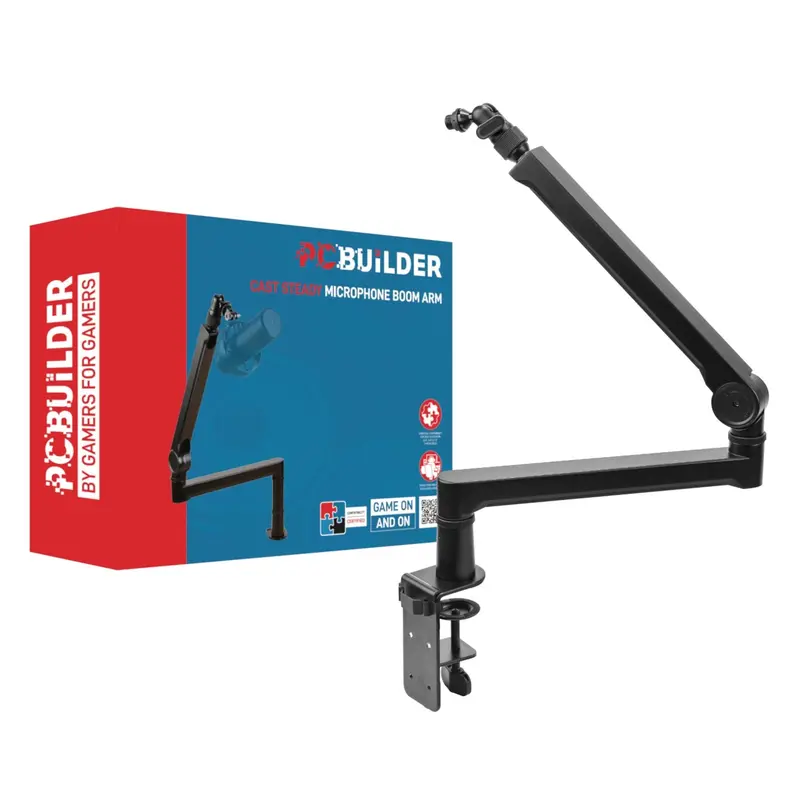 Pcbuilder Cast Steady Microphone Boom Arm 1