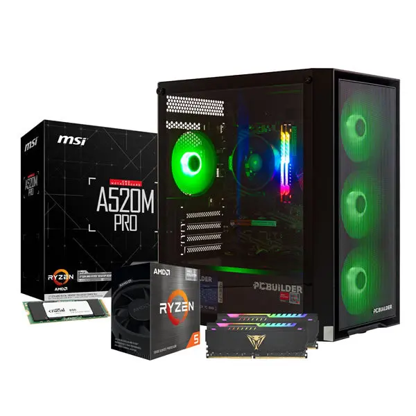 Pcbuilder Ryzen 5 5600Gt Defender Windows 11 Gaming Pc 1
