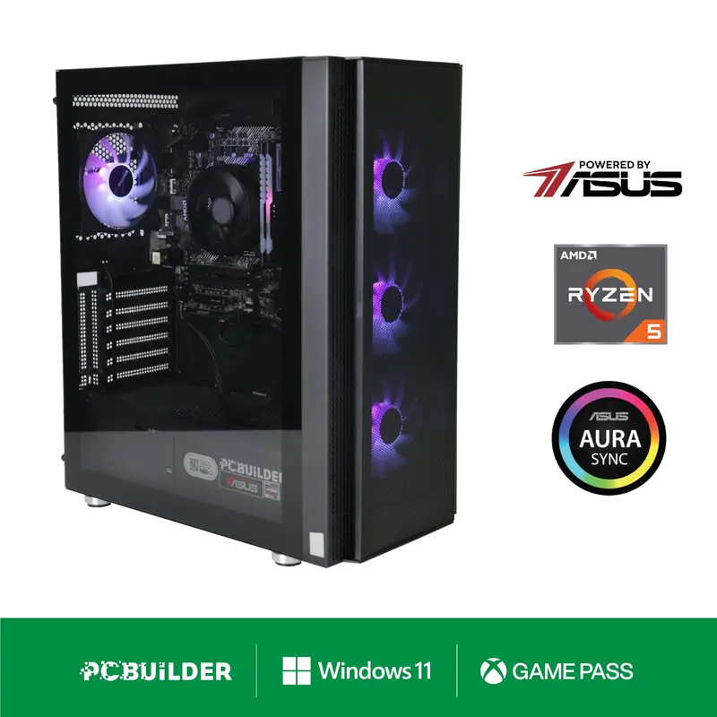 Pcbuilder Ryzen 5 5600Gt Striker Windows 11 Gaming Pc 1