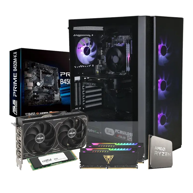 Pcbuilder Ryzen 5 5600X Titan Windows 11 Gaming Pc 1