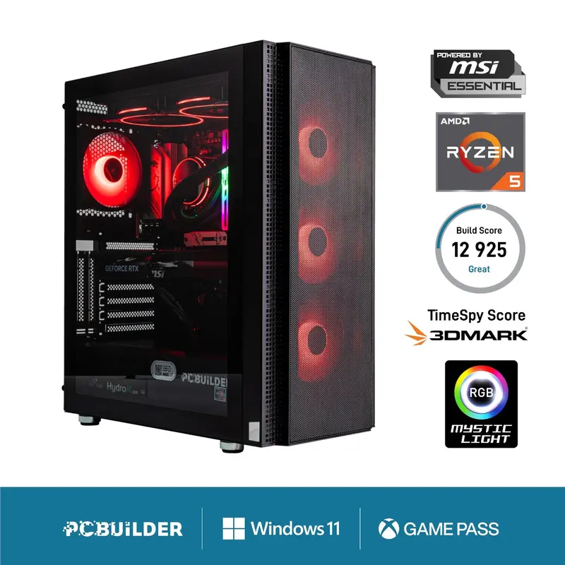 Pcbuilder Ryzen 5 7600 Specialist Windows 11 Gaming Pc 1