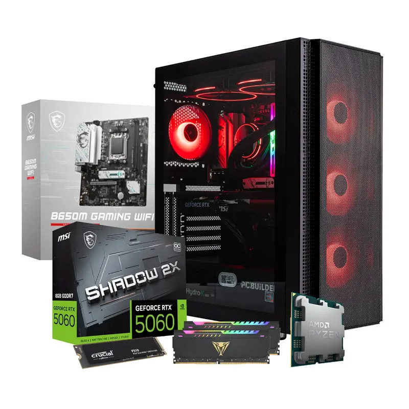 Pcbuilder Ryzen 5 7600 Specialist Windows 11 Gaming Pc 2