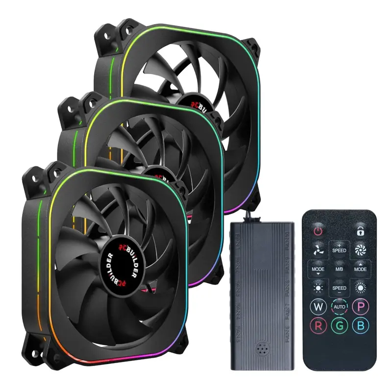 Pcbuilder Tornado Chill Argb 120Mm Fan Kit 1