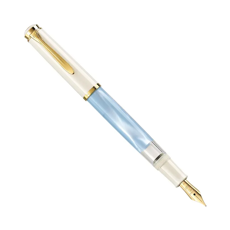 Pelikan M200 Pastel Blue Fountain Pen 1
