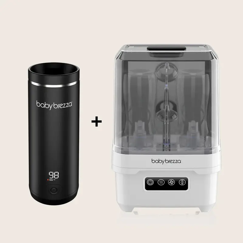 Perfect Travel Bundle: Superfast® Portable Bottle Warmer + Portable Sterilizer Dryer Mini 1