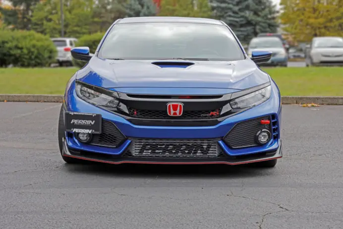 Perrin License Plate Relocation 2017-2021 Honda Civic Si Coupe / Si Sedan / Type R 2